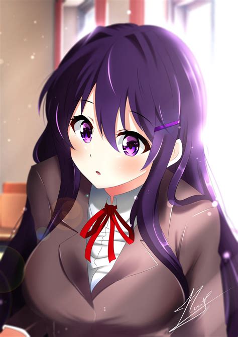 yuri doki doki|Yuri (DDLC)